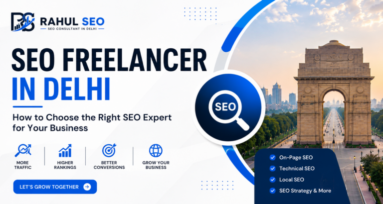 SEO Freelancer in Delhi: How to Choose the Right SEO Expert for Your Business